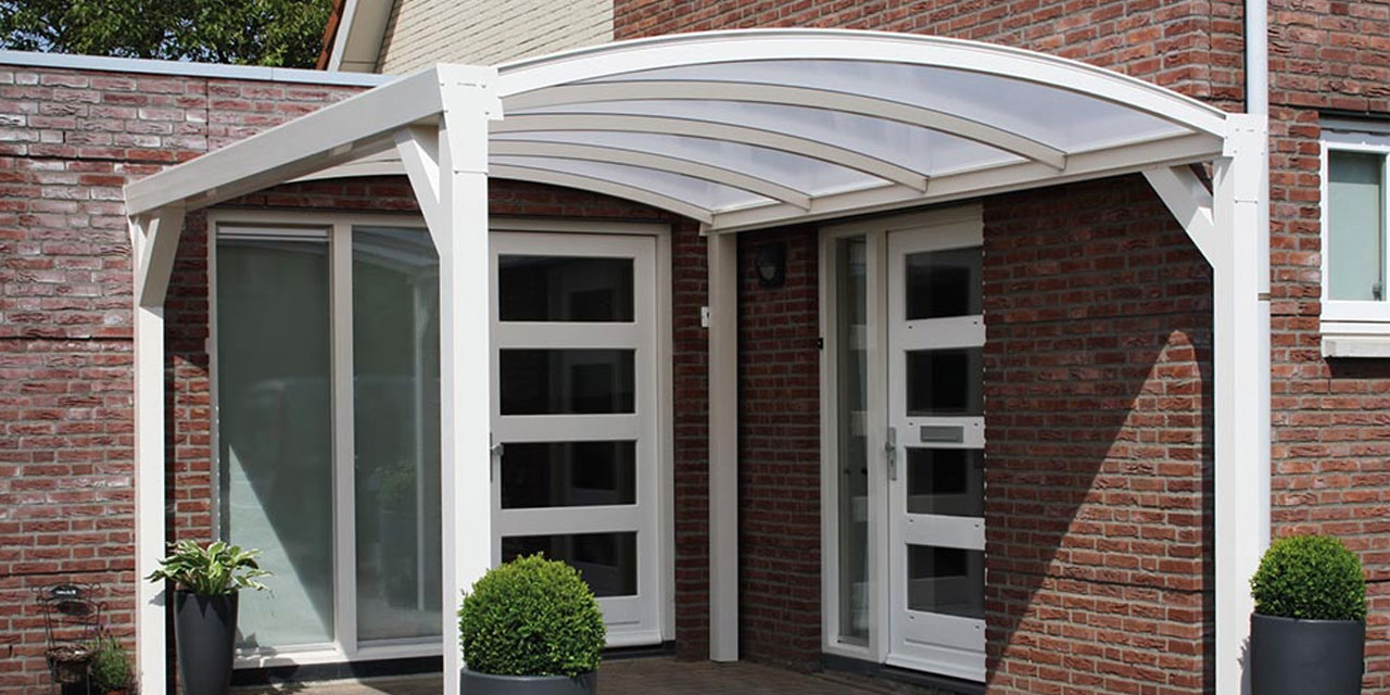 Carport op maat wit