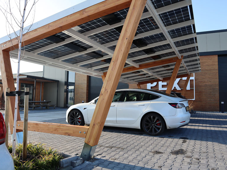 Solar carport Pext