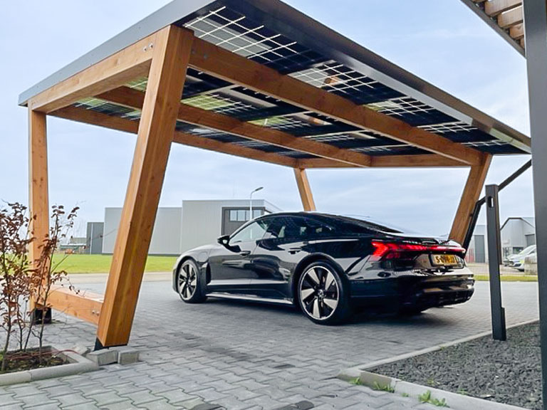 Solar carport op maat Pext