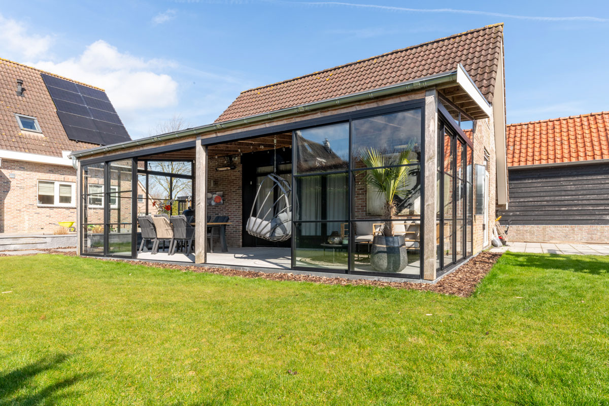 Steellook tuinkamer Jonker Veranda's